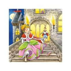 Boîte Puzzle De Cubes- Contes (9 Pièces ) -cadeaux boutique cube princesse