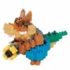 Nanoblock - Crash Bandicoot - Dingodile - Figurine Mini à Monter 1 Nanoblock - Crash Bandicoot - Dingodile - Figurine Mini à Monter -cadeaux boutique dingodile nanoblock