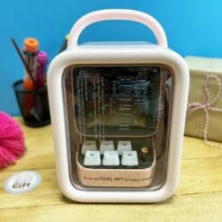 Divoom Dotoo - Plus Rose - Bluetooth -cadeaux boutique divoom ditoo rose boite