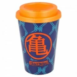 Dragon Ball - Mug De Transport Orange Et Bleu (390 Ml) -cadeaux boutique dragon ball mug transport 5