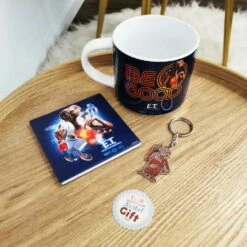 E.T L’extraterrestre - Coffret Cadeau 3 Pièces - Mug, Sous-verre Et Porte-clé -cadeaux boutique et ensemble sous verre mug porte cle haut