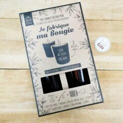 Coffret Bougie à Confectionner - "je Fabrique Ma Bougie" -cadeaux boutique fabrique bougie