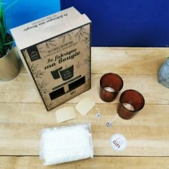Coffret Bougie à Confectionner - "je Fabrique Ma Bougie" -cadeaux boutique fabrique bougie haut