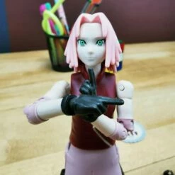 Naruto Shippuden - Figurine Sakura - Anime Heroes - 17 Cm -cadeaux boutique figurine anime sakura zoom