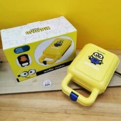 Gauffrier - Les Minions -cadeaux boutique gaufrier minion boite ferme
