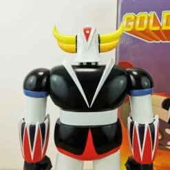 Figurine Géante Goldorak (40 Cm)- MANGA -cadeaux boutique goldorak noir arriere zoom tete