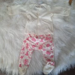 Harry Potter - Vêtement Bébé Rose -cadeaux boutique harry potter bebe rose dos