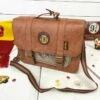 Harry Potter - Grand Sac à Bandoulière Hogwarts Express (30 Cm) -cadeaux boutique harry potter sac a main bandouliere sacoche marron grand modele 1