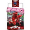 Miraculous - Housse De Couette Et Taie D'oreiller - 140 X 200 Cm -cadeaux boutique housse couette miraculous