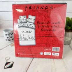 Friends - Parure / Housse De Lit 2 Personnes (240 X 220 Cm) -cadeaux boutique housse de couette friends the television series 02