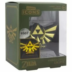 Zelda - Emblême Hyrule - Icone Veilleuse 3D 7 Zelda - Emblême Hyrule - Icone Veilleuse 3D -cadeaux boutique hyrule crest zelda emballage