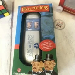 Jeu De Société - Jeu De Cochons -cadeaux boutique jeu cochon boite metal