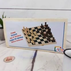 Jeu De Société - Jeu D'échecs Pliable (Goki) -cadeaux boutique jeu echecs bois pliable