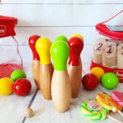 Jeu De Bowling Et Pétanque En Boisfexte