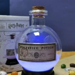 Lampe Potion Magique - Harry Potter 13 Cm -cadeaux boutique lampe harry potter polynectar allume