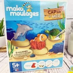 Mako Moulages - Cap Sur La Mer - 3 Moules -cadeaux boutique mako moulage cap sur la mer 2