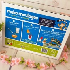 Mako Moulages Les Espèces Protégés - Défi Nature - 4 Moules -cadeaux boutique mako moulages especes protegees panda tigre koala rhinoceros 02