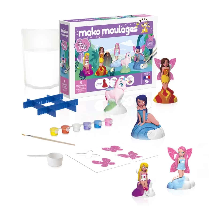 Mako Moulages - Mes Fées - 5 Moules 4 Mako Moulages - Mes Fées - 5 Moules – Image 2