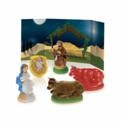 Mako Moulages - "Ma Crèche De Noël" - 5 Moules -cadeaux boutique makomoulages6