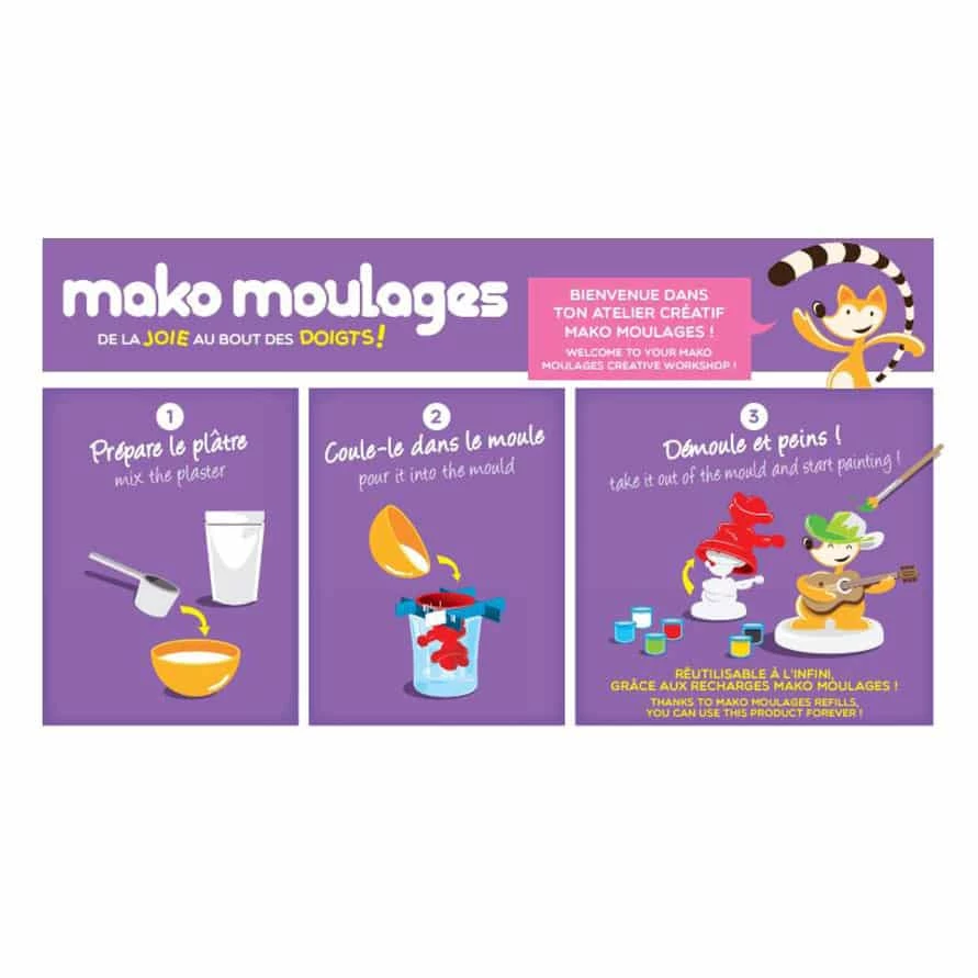 Mako Moulages - Mes Fées - 5 Moules 6 Mako Moulages - Mes Fées - 5 Moules – Image 4