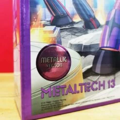 Goldorak - Figurine Metaltech 13 Gon Gon - Version Metallic (17 Cm) -cadeaux boutique metaltech 13 goldorak metalique zoom