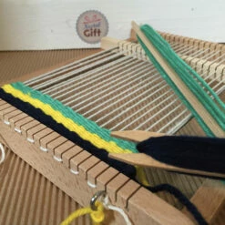 Métier à Tisser En Bois -cadeaux boutique metier tisser retro bois 3 1