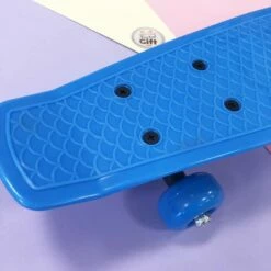 Skateboard Retro (38 Cm) -cadeaux boutique mini skate bleu 2