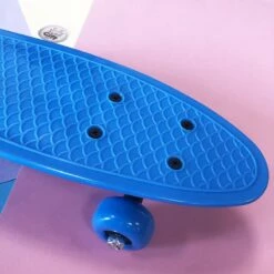 Skateboard Retro (38 Cm) -cadeaux boutique mini skate bleu 3
