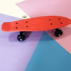 Skateboard Retro (38 Cm) -cadeaux boutique mini skate orange