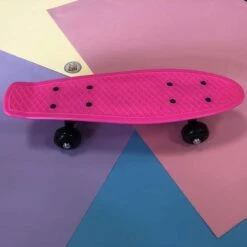 Skateboard Retro (38 Cm) -cadeaux boutique mini skate rose