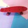 Skateboard Retro (38 Cm) -cadeaux boutique mini skate rouge