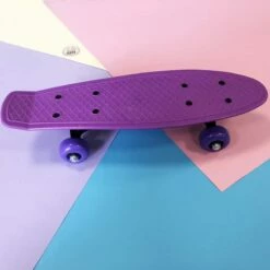 Skateboard Retro (38 Cm) -cadeaux boutique mini skate violet
