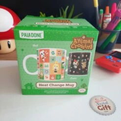 Animal Crossing - Mug Magique Thermoréactif -cadeaux boutique mug animal crossing thermo patchwork packaging