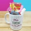 MUG "ma Copine D'amour " Bonbons Rétro 80 - Cadeau Copine -cadeaux boutique mug bonbons 80 copine rempli