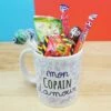 MUG "mon Copain D'amour " Bonbons Rétro 90 - Cadeau Copain -cadeaux boutique mug bonbons 90 copain rempli