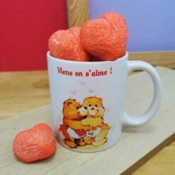 Mug Bisounours Et Ses Guimauves Cœurs (x5) - Viens On S'aime !