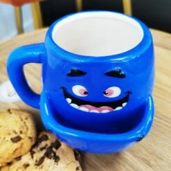 Mug Cookie Monstre Bleu -cadeaux boutique mug cookie monstre haut