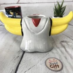 Goldorak - Mug Géant 3D - Tête De Goldorak -cadeaux boutique mug forme tete goldorak dos