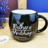 Friends - Mug - I'd Rather Be Watching - 315 Ml -cadeaux boutique mug friends