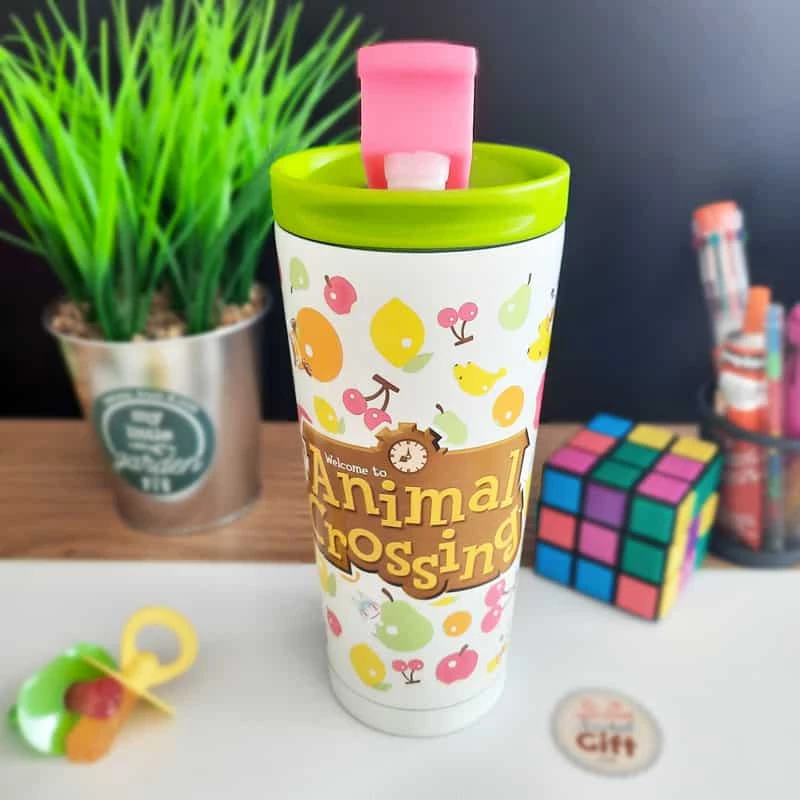 Animal Crossing - Mug De Transport En Acier Inoxydable 3 Animal Crossing - Mug De Transport En Acier Inoxydable