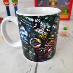 Mario - Mug Mario Kart Thermoréactif -cadeaux boutique mug mario kart 3
