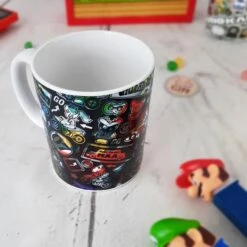 Mario - Mug Mario Kart Thermoréactif -cadeaux boutique mug mario kart 4