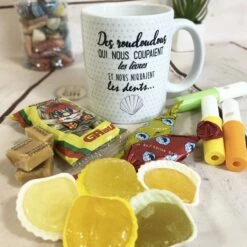 Mug Roudoudou Rempli De Bonbons Rétro -cadeaux boutique mug roudoudou rempli bonbon 2 1