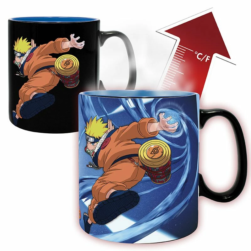 Naruto - Mug Thermoreactif - Naruto Vs Sasuke (460ml) 4 Naruto - Mug Thermoreactif - Naruto Vs Sasuke (460ml) – Image 2