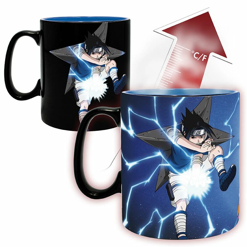 Naruto - Mug Thermoreactif - Naruto Vs Sasuke (460ml) 5 Naruto - Mug Thermoreactif - Naruto Vs Sasuke (460ml) – Image 3