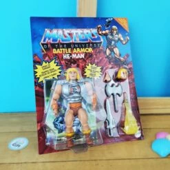 Les Maîtres De L'univers Figurine Articulée - Musclor 14cm (Mini Bande Dessinée Incluse) -cadeaux boutique musclor figurine