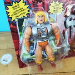 Les Maîtres De L'univers Figurine Articulée - Musclor 14cm (Mini Bande Dessinée Incluse) -cadeaux boutique musclor figurine zoom