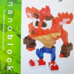 Nanoblock - Crash Bandicoot - Crash - Figurine Mini à Monter 11 Nanoblock - Crash Bandicoot - Crash - Figurine Mini à Monter -cadeaux boutique nanoblock crash bandicoot 098 zoom