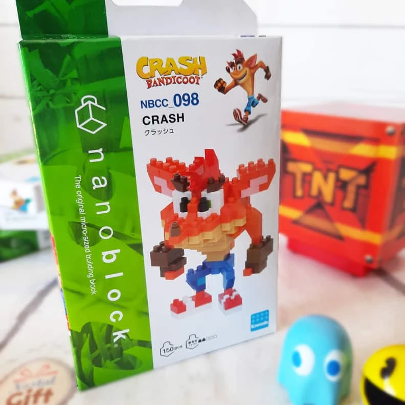 Nanoblock - Crash Bandicoot - Crash - Figurine Mini à Monter 5 Nanoblock - Crash Bandicoot - Crash - Figurine Mini à Monter – Image 3