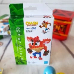 Nanoblock - Crash Bandicoot - Crash - Figurine Mini à Monter 8 Nanoblock - Crash Bandicoot - Crash - Figurine Mini à Monter -cadeaux boutique nanoblock crash bandicoot